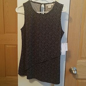 Liz Claiborne sleeveless top Small